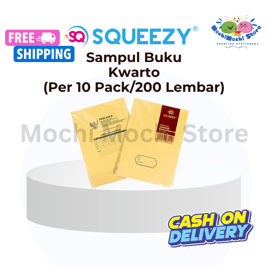 

PER 10 PACK/200 LEMBAR Sampul Buku Coklat Kwarto | Kertas Sampul Buku | Kertas Sampul Coklat | Sampul Kertas Coklat | Sampul Coklat | Sampul Buku Sidu