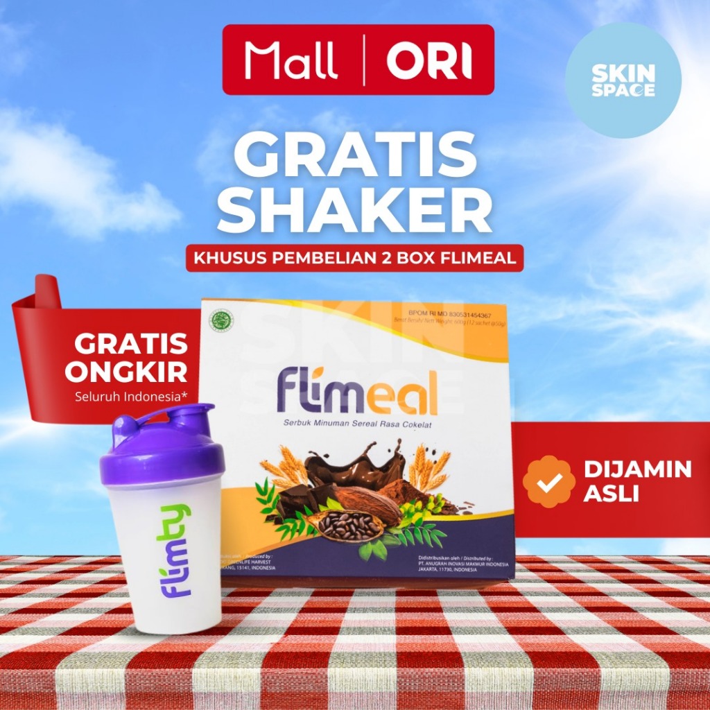 

FLIMEAL 1 Box 12 Meal Replacement Pengganti Makan Sarapan Flim meal
