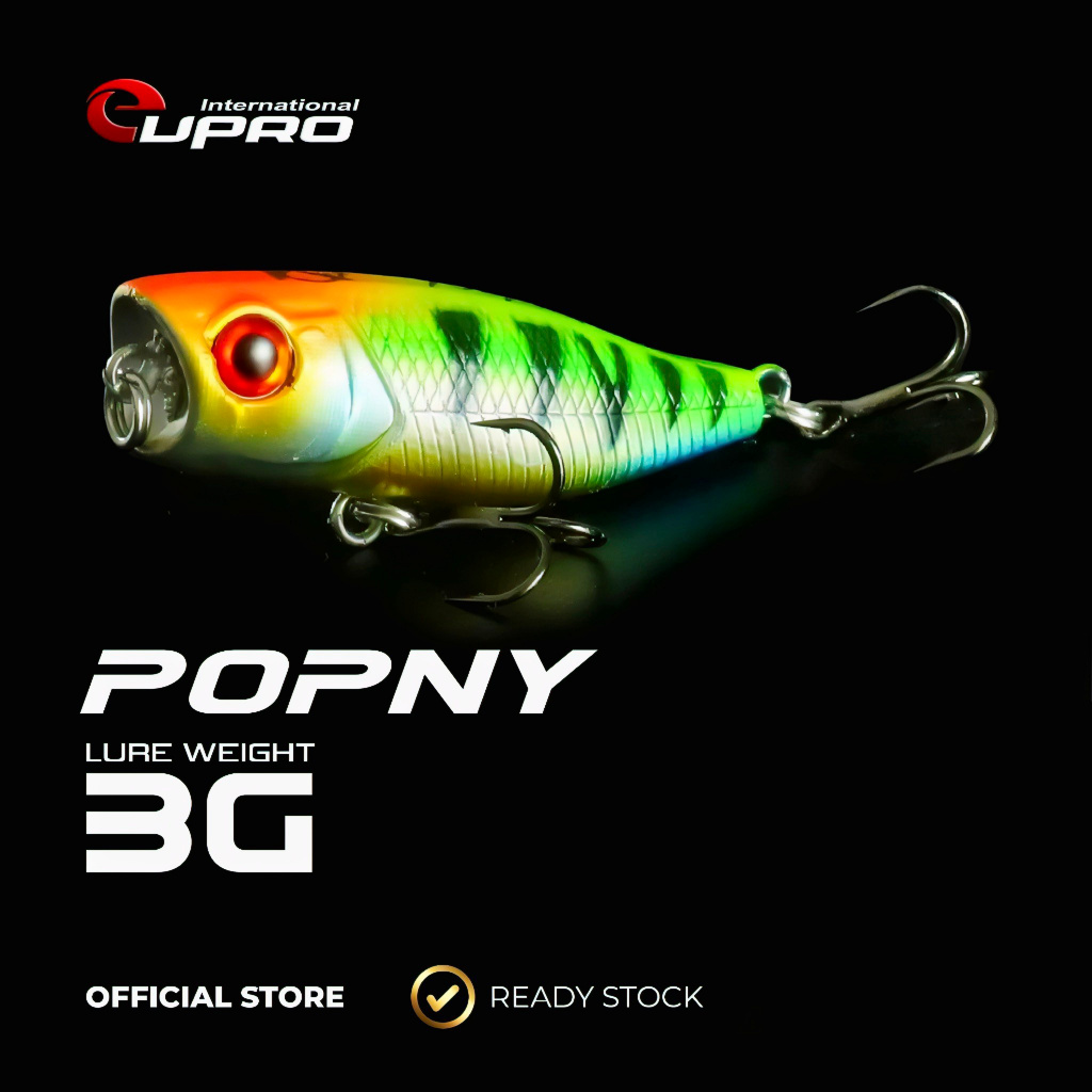 LURE EUPRO K2 POPNY POP42TW 3G POPPER | POPPER MINI | LURE POPPER | MINNOW POPPER