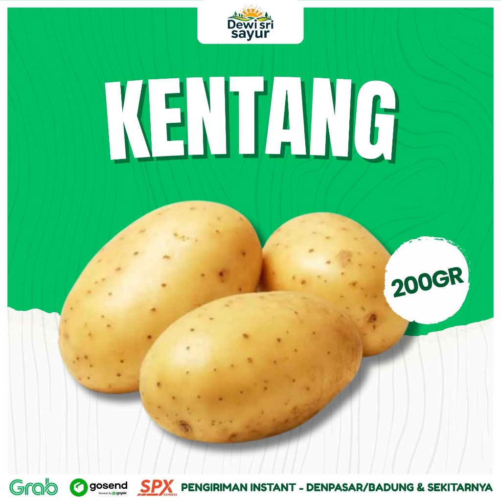 

Kentang Fresh 200gr – Dewi Sri Sayur