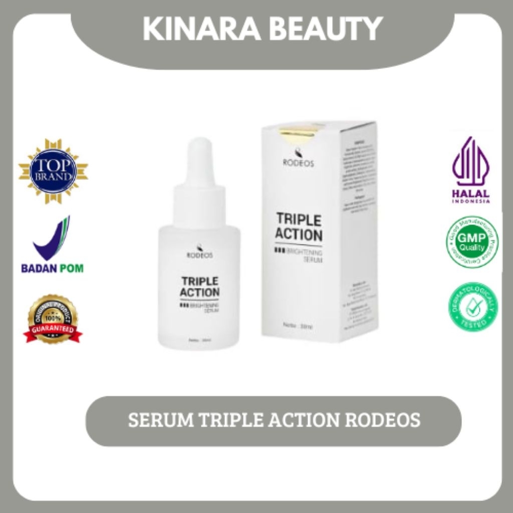 (EXPIRED 08 2026) RODEOS SERUM TRIPLE ACTION - BRIGHTENING SERUM
