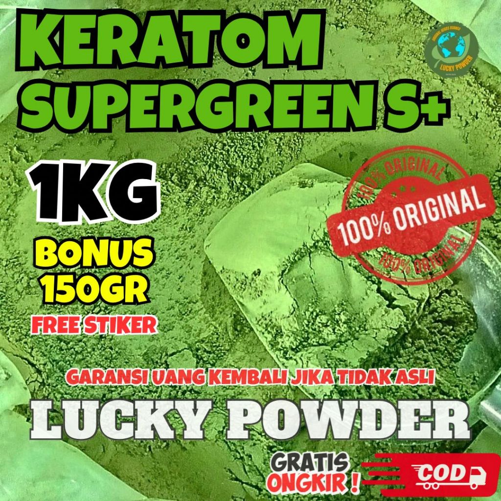 

LUCKYPOWDER.ID Bubuk serbuk purlikk super nano hijau grade S+ dan A+