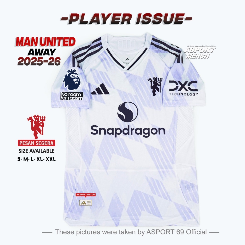 ASPORT PLAYER ISSUE MU MAN UNITED AWAY 2025 2026  MU AWAY PI 25 26