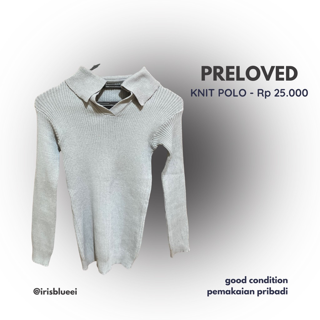 PRELOVED - POLO KNIT