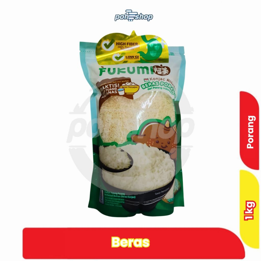 

Fukumi Beras Porang Pouch 1 kg