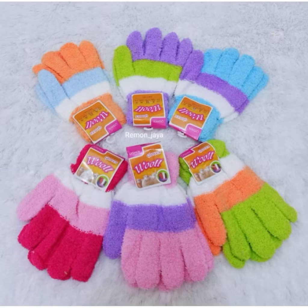 Sarung Tangan Wanita Sarung Tangan Motor Bulu / Anti Panas
