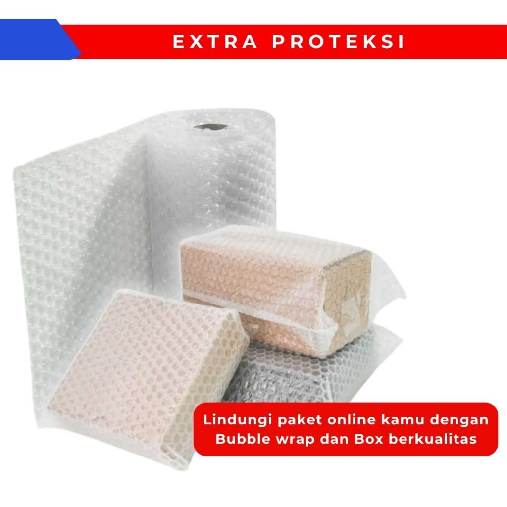 

BUBBLE WRAP DAN BOX UNTUK PROTEKSI EXTRA AMAN
