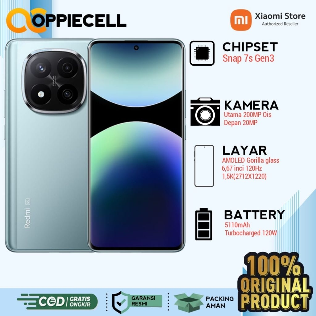 REDMI NOTE 14 PRO+ 5G 12+12/512 XIAOMI OFFICIAL