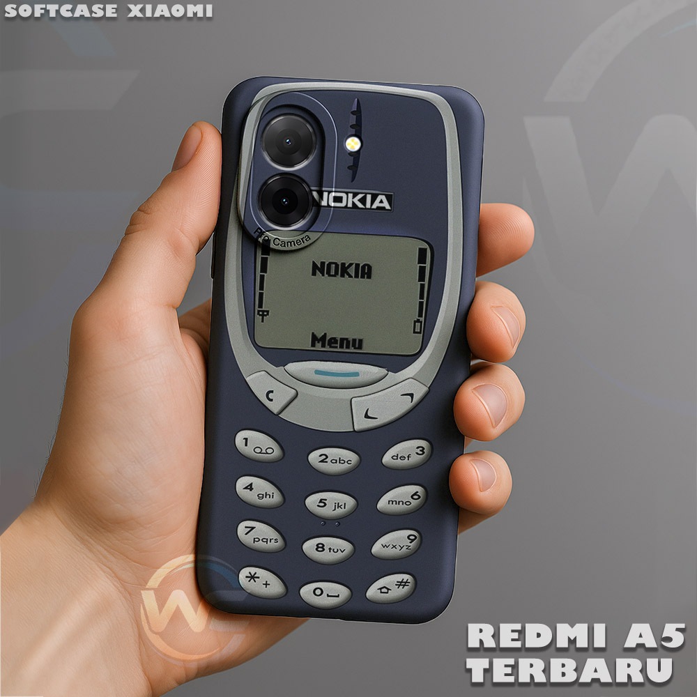 [W33] Softcase Hp Xiaomi Redmi A5 4G 2025 Terbaru | Case Pro Camera  | Casing POCO C71 4G Kesing Xia