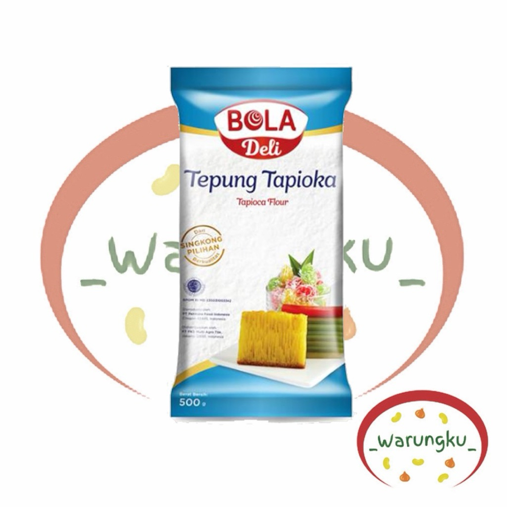 

Bola Deli Tepung TAPIOKA 500gr Dari Singkong Pilihan