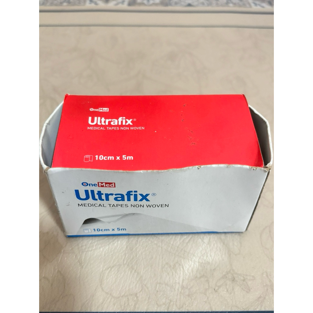 [PRELOVED] Ultrafix OneMed 10cm x 5m - Plester Luka Plester Tahan Air Plester Non Woven