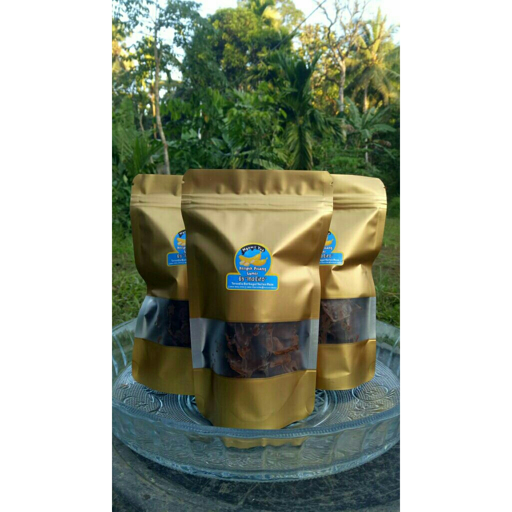 

KERIPIK PISANG LUMER RASA COKLAT