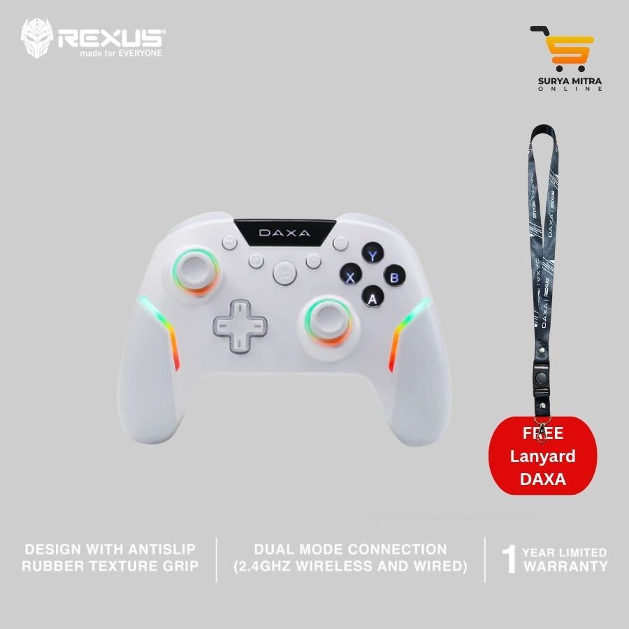 Gamepad Rexus Daxa Borion DX-AX8 Tripple Connection (Wireless + Wired + Bluetooth 5.0)