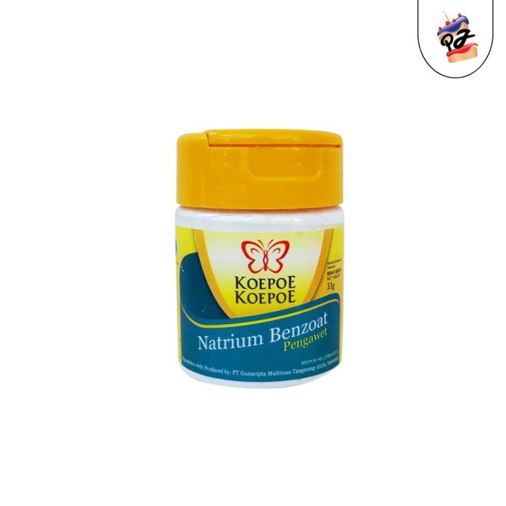 

PENGAWET NATRIUM BENZOAT KUPU 33 GR