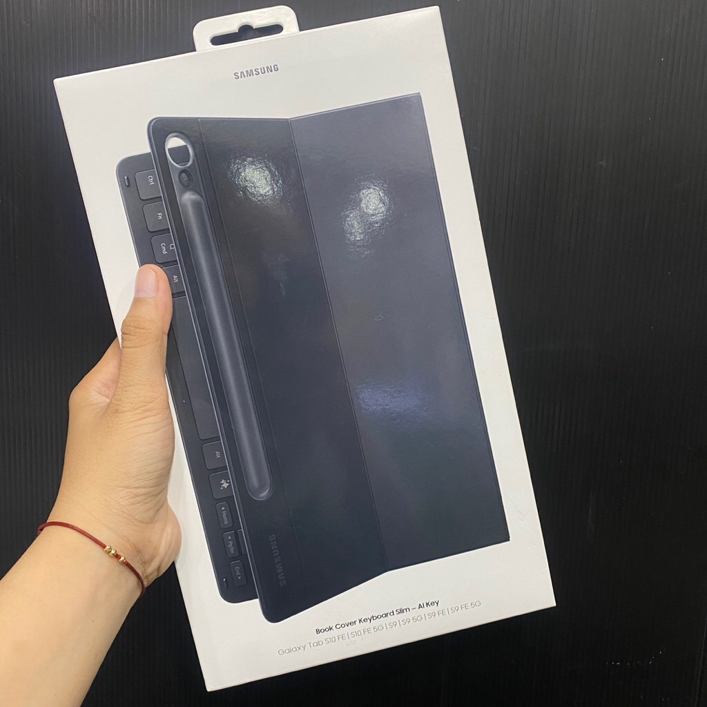 Keyboard samsung original S9, S9 Fe, S10, S10 fe baru segel resmi