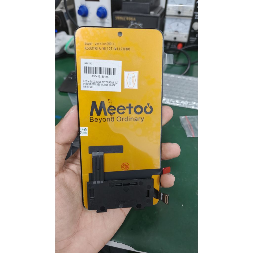 LCD IPS Xiaomi 12T merk Meeto bekas copotan masih bagus