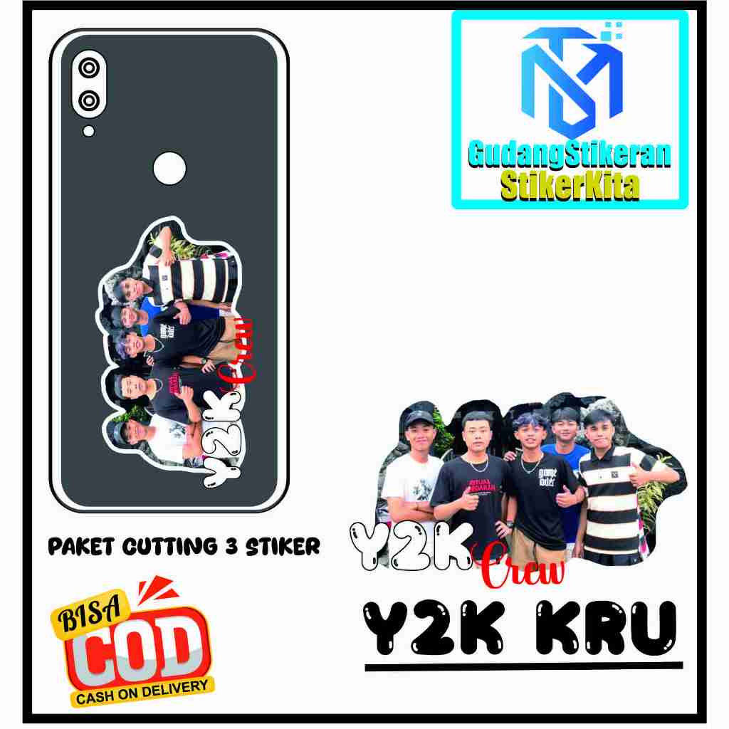 

Stiker Vinyl EDISI Y2K Crew PREMIUM (1 Paket 3 stiker)