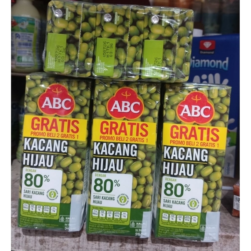 

3pcs sari kacang hijau abc 250ml