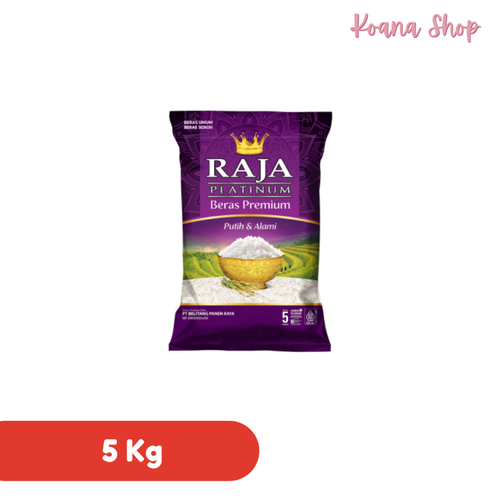 

Raja Platinum Beras Slyp Super 5 Kg