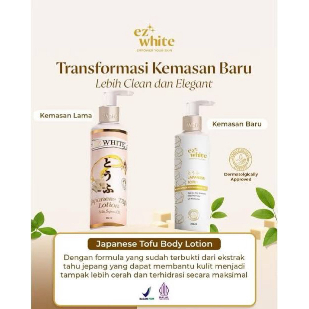 

EZ White Japanese Tofu Lotion