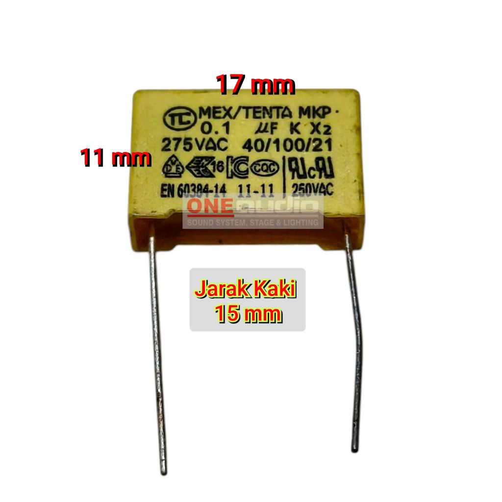 Kapasitor Capacitor MKM MKT MKP 0,1uf 275 vac 104 100nf 0,1uf AC 275vac 1UF MKT 275VAC 1Uf 275vac