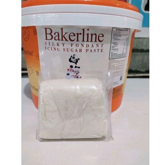 

BAKERLINE SILKY FONDANT ICING SUGAR PASTE WHITE FONDANT