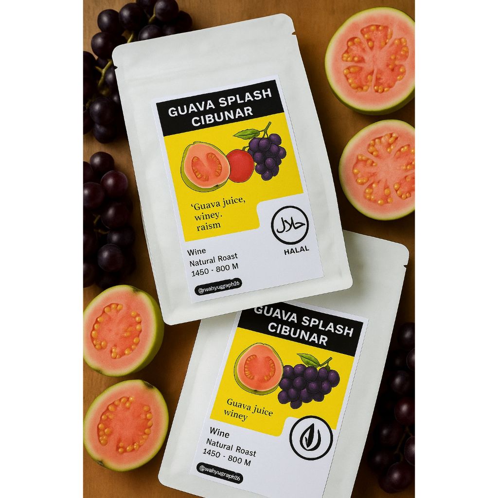 

Kopi Arabika Guava Splash Cibunar - - Biji Kopi Single Origin Arabika Wine Cibunar