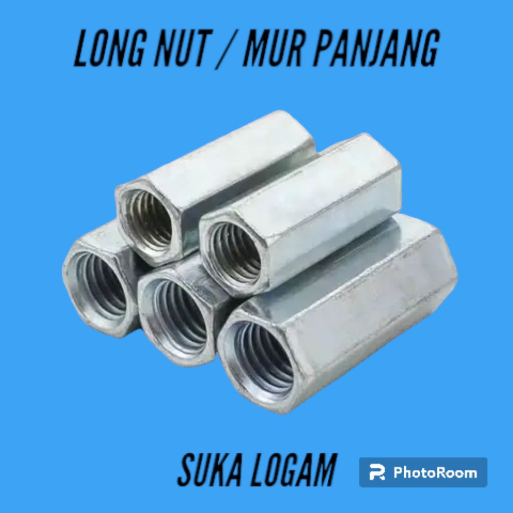 LONG NUT / MUR PANJANG M5 X 15