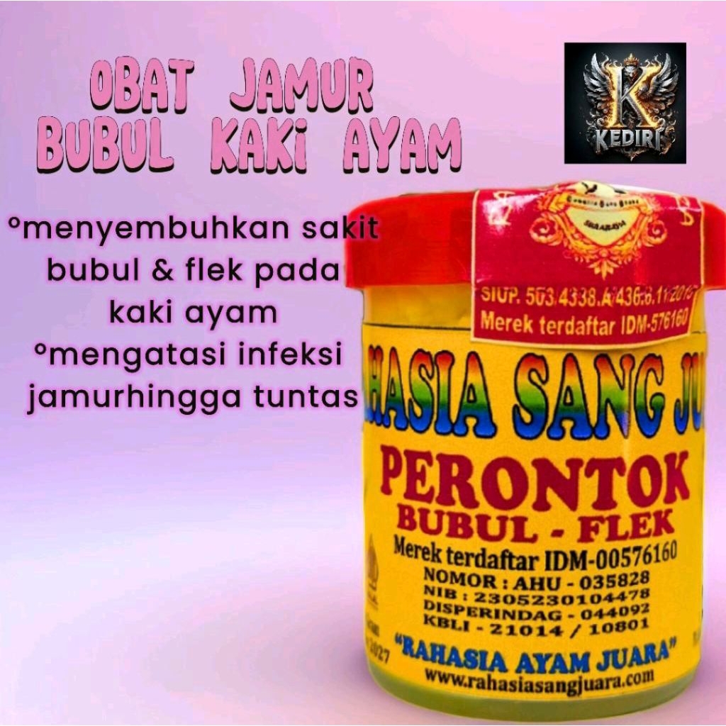 Obat Jamur Bubul Kaki Ayam Bangkok Aduan Ampuh