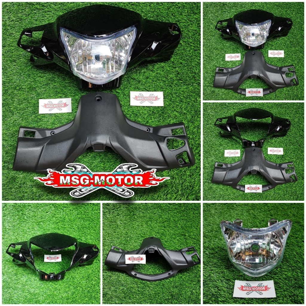 Batok Revo Fit injeksi plus lampu depan revo fit injeksi