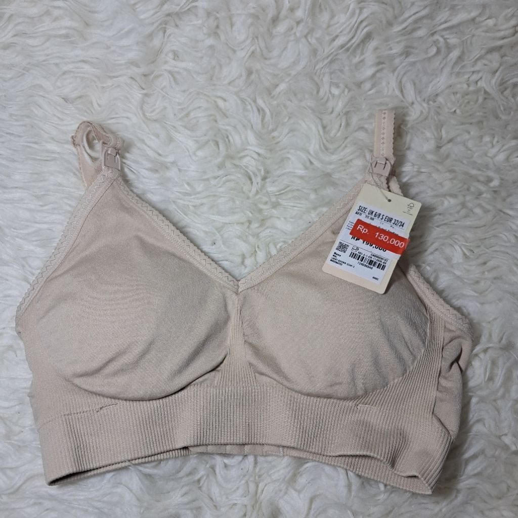Sale Max Fashion Bra Busui Busa Cream Size S Size L BH Busui
