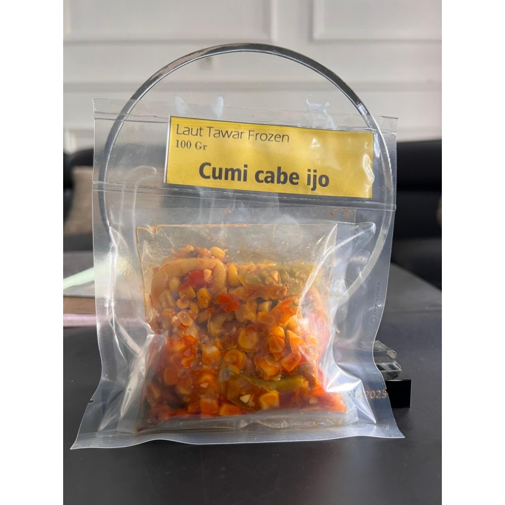 

Frozen cumi cabe ijo