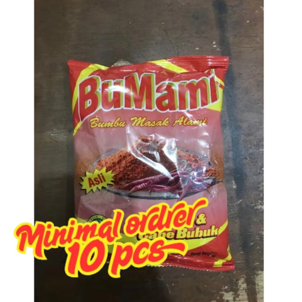 

BUMBU TABUR INSTANT / CABE BUBUK / CABAIBUBUK / CABAI / CABE / CABEBUBUK SUPER PEDAS BUMAMI 250 GR (minimal 10 pcs)