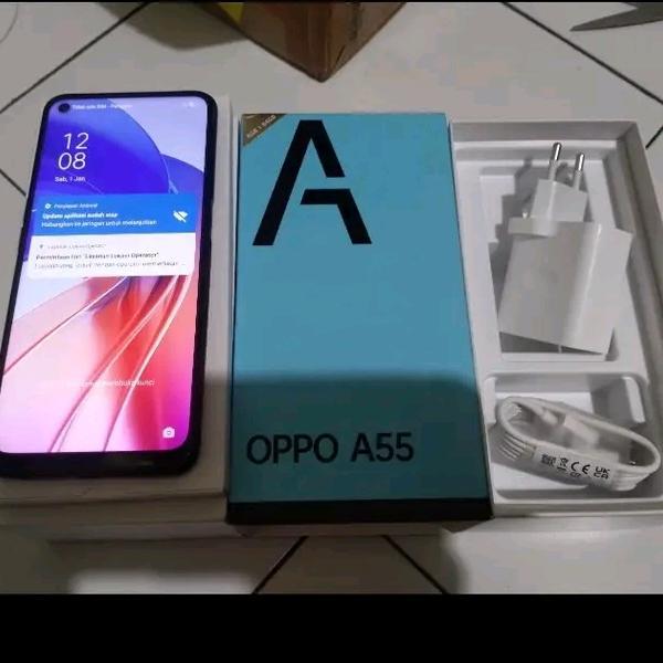 Oppo A55 Ram 4/128gb Fullset Original