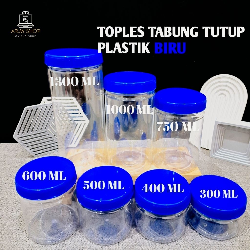 TOPLES TABUNG TUTUP BIRU / TOPLES TABUNG / TOPLES PLASTIK TUTUP BIRU / TOPLES PLASTIK / TOPLES TABUN