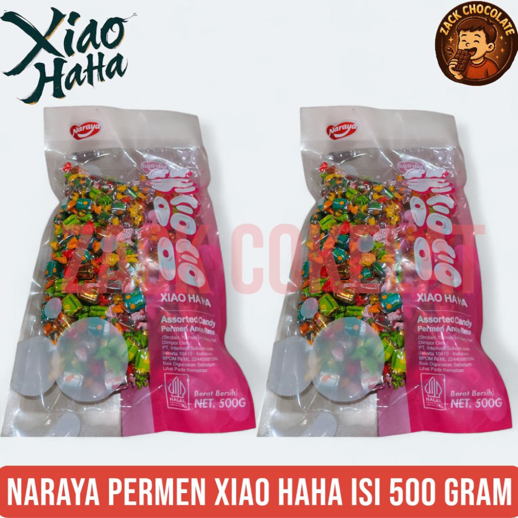 

Naraya Xiao Haha Permen Buah 500gr – Permen Aneka Rasa Buah Segar