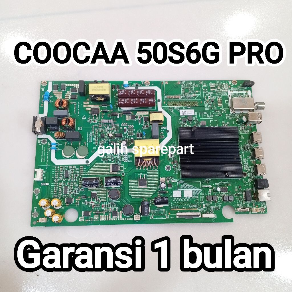 MAINBOARD TV COOCAA 50S6G PRO MB - MODUL - MOBO - MOTHERBOARD TV COOCAA