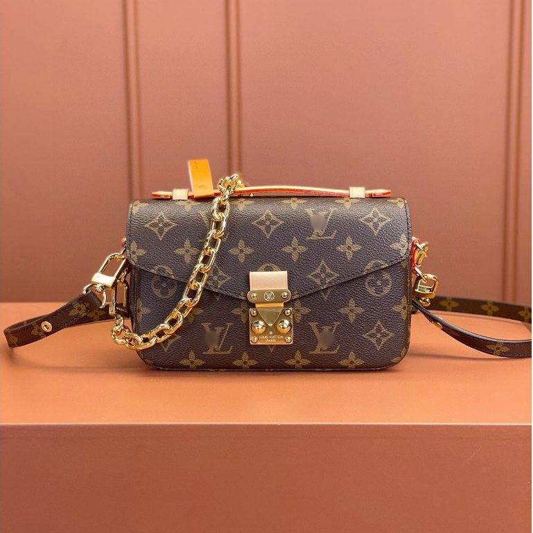 Tas Slempang Kulit Asli POCHETTE MÉTIS EAST WEST M46279 | Message Bag Wanita Elegan