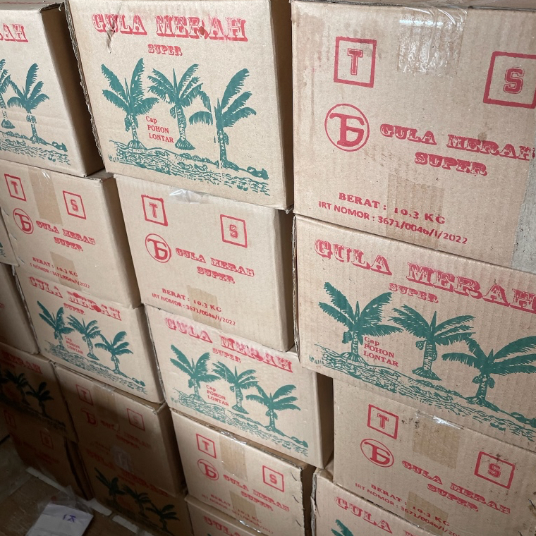 

Gula Merah Super Cap Pohon Lontar 10,3 kg (1 Karton)