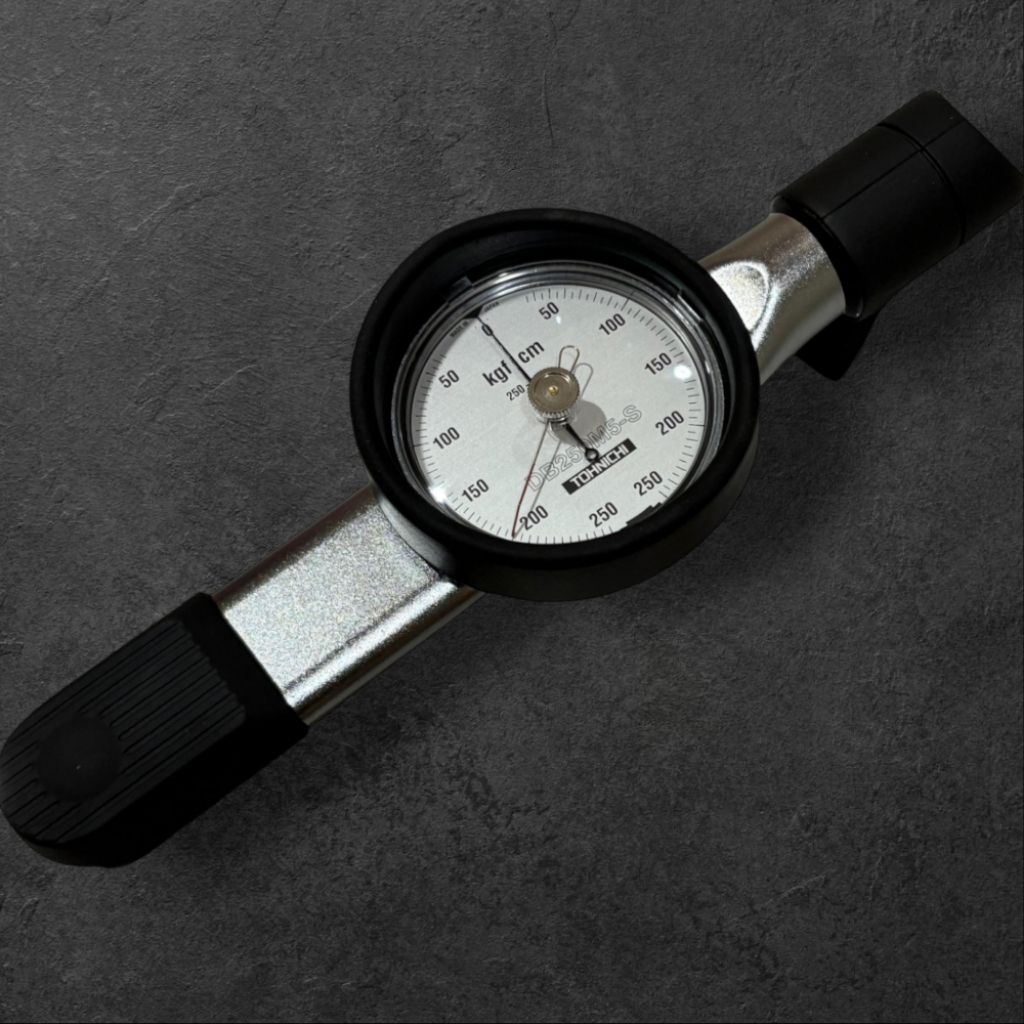 Tohnichi DB250M5-S (230DB4-S) 1/4" Dial Torque Wrench Kunci Torsi Dial 35-250 kgf,cm