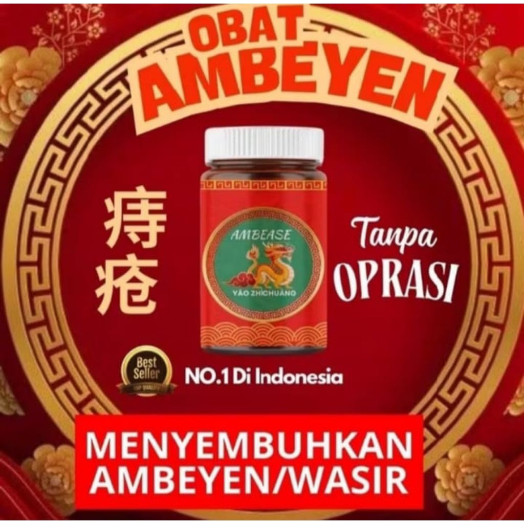 

( Terlaris ) Ambease Obat Herbal Ambeien & Wasir Terbaik Tanpa Operasi Resmi BPOM