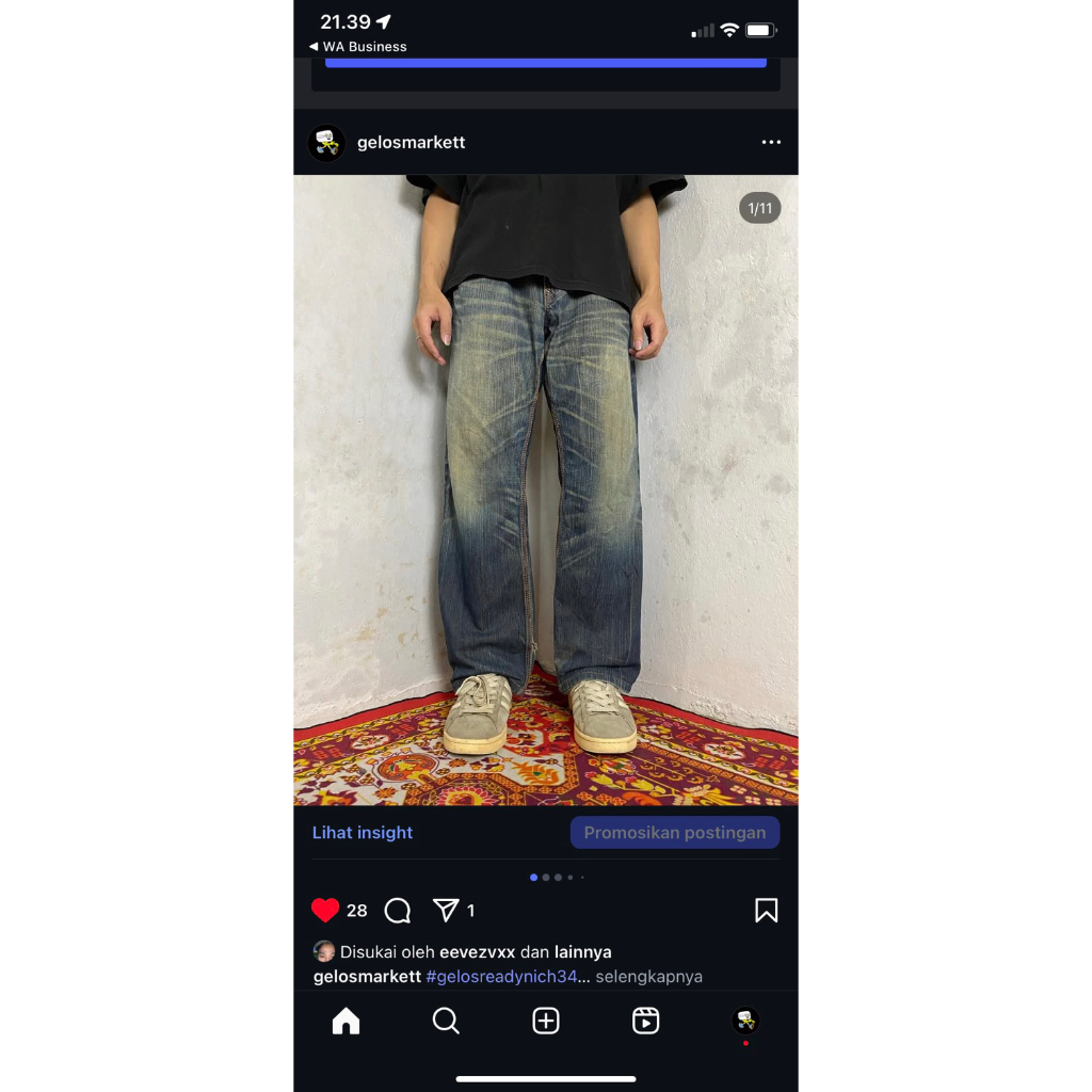 EDWIN XV JEANS