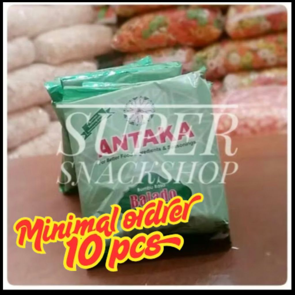 

BUMBU TABUR INSTANT / BUMBU MASAK / BUMBU MASAKAN / BUMBU TABUR ANEKA RASA SERBA GUNA ANTAKA 100 GR (minimal 10 pcs)