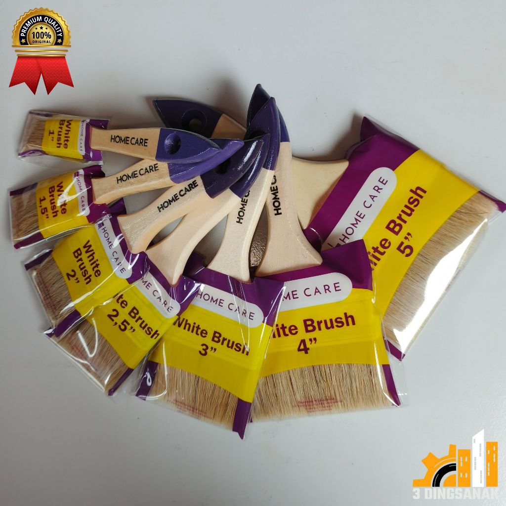 

KUAS WHITE BRUSH HOME CARE 1"-5