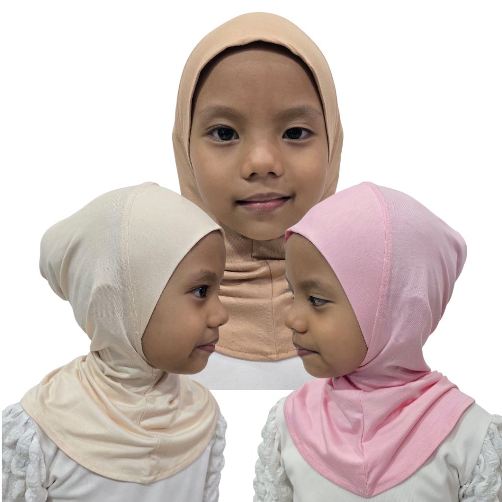Ciput Anak | Ciput Anak Perempuan | Ciput Ninja Anak Perempuan | Inner Dalaman Hijab Jilbab Kerudung