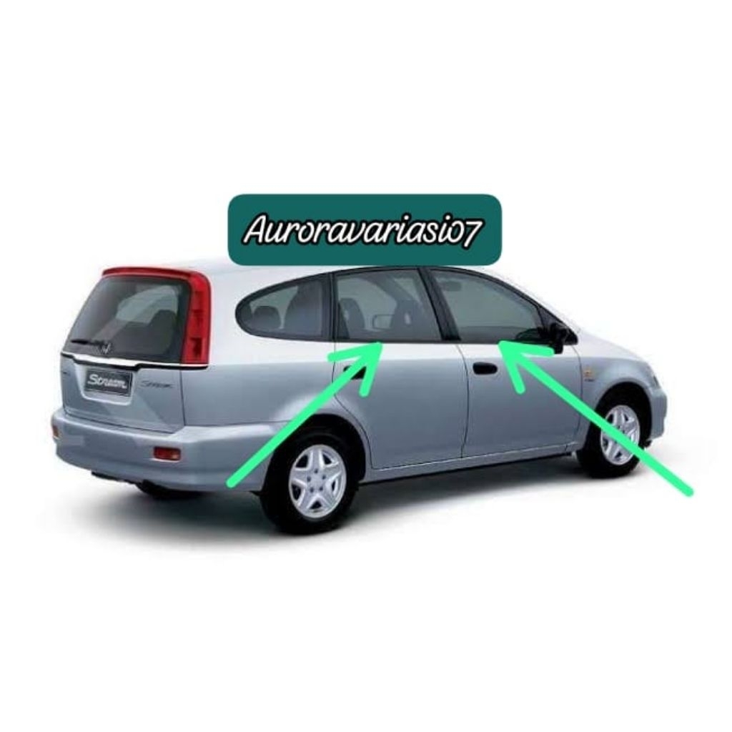 KARET PLIPIT KACA PELIPIT KACA WATERSTRIP HONDA STREAM ORIGINAL OEM UNIVERSAL