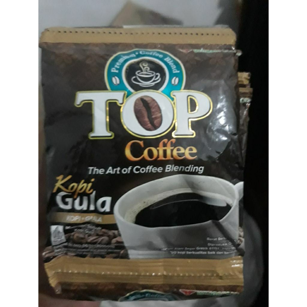 

Top Coffee Kopi Gula Rentengan Isi 10 Sachet