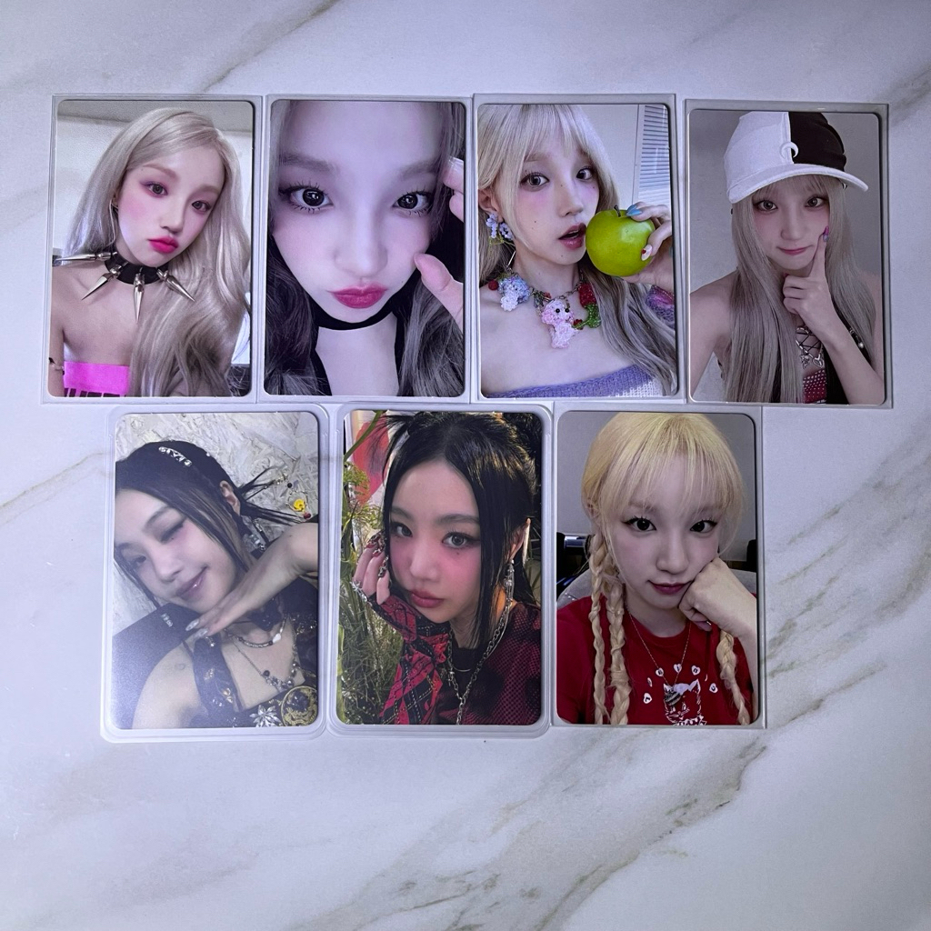 Official Photocard PC Yuqi i-dle / idle / gidle & Seo Soojin ex (G)I-DLE