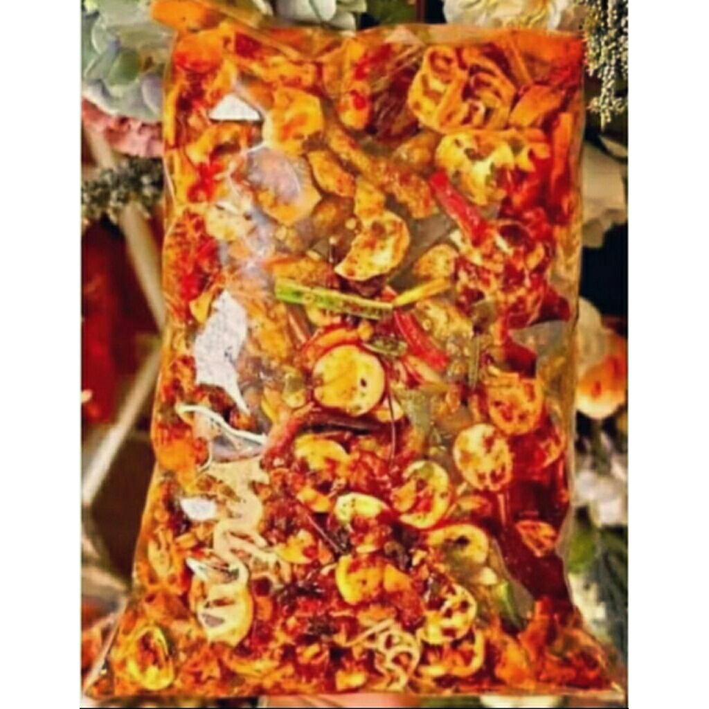 

seblak mix campur seblak campuran pedas daun jeruk