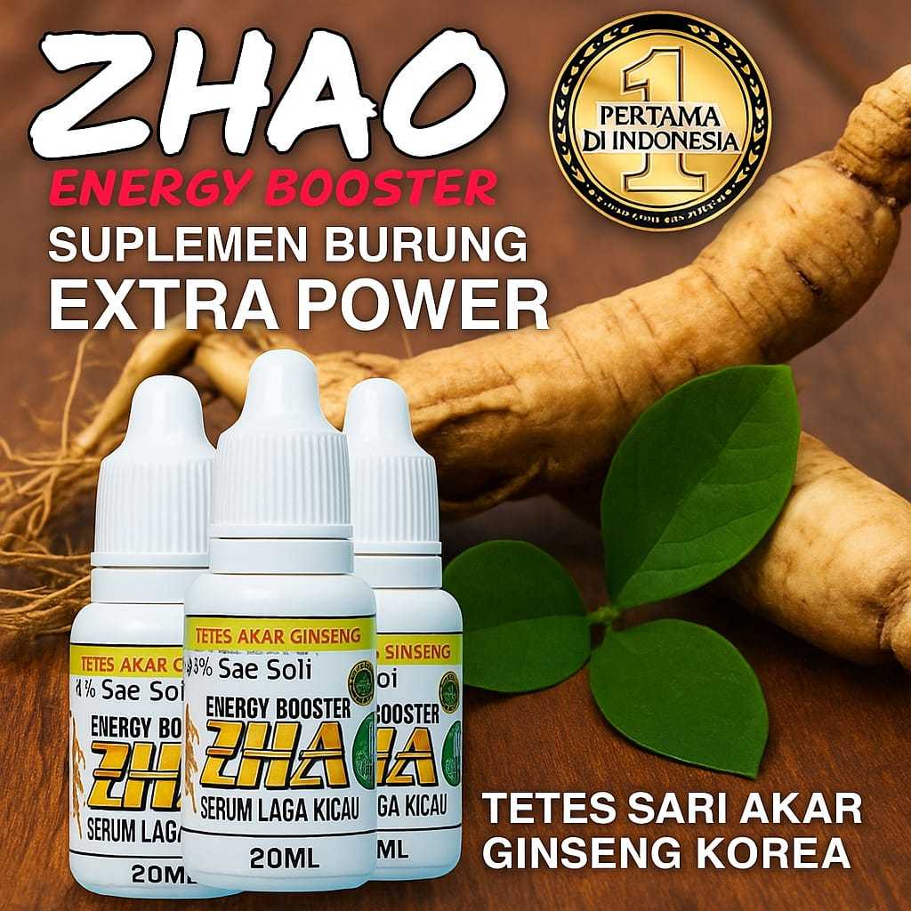 PROMO Doping Ginseng korea Burung Kicauan Murah Jadi Juara 1 NETTO 20 ML